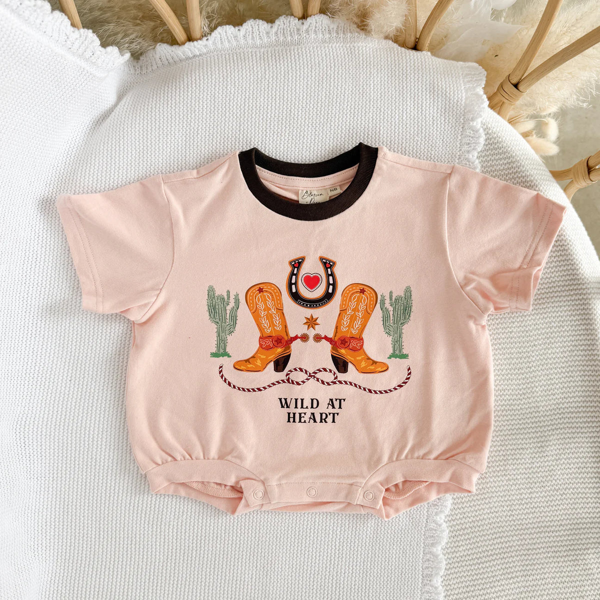 'Wild at Heart' Slouch Romper