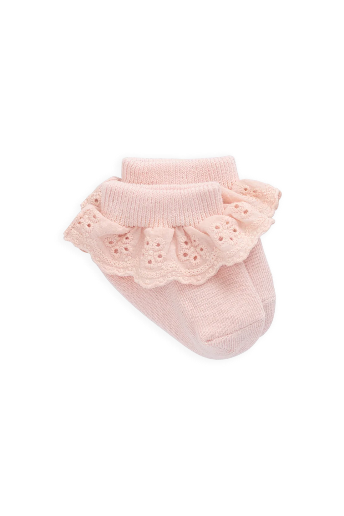 Pink baby socks at Tajoh & GG