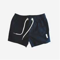 Baby Boys Sonny Short - Navy Linen
