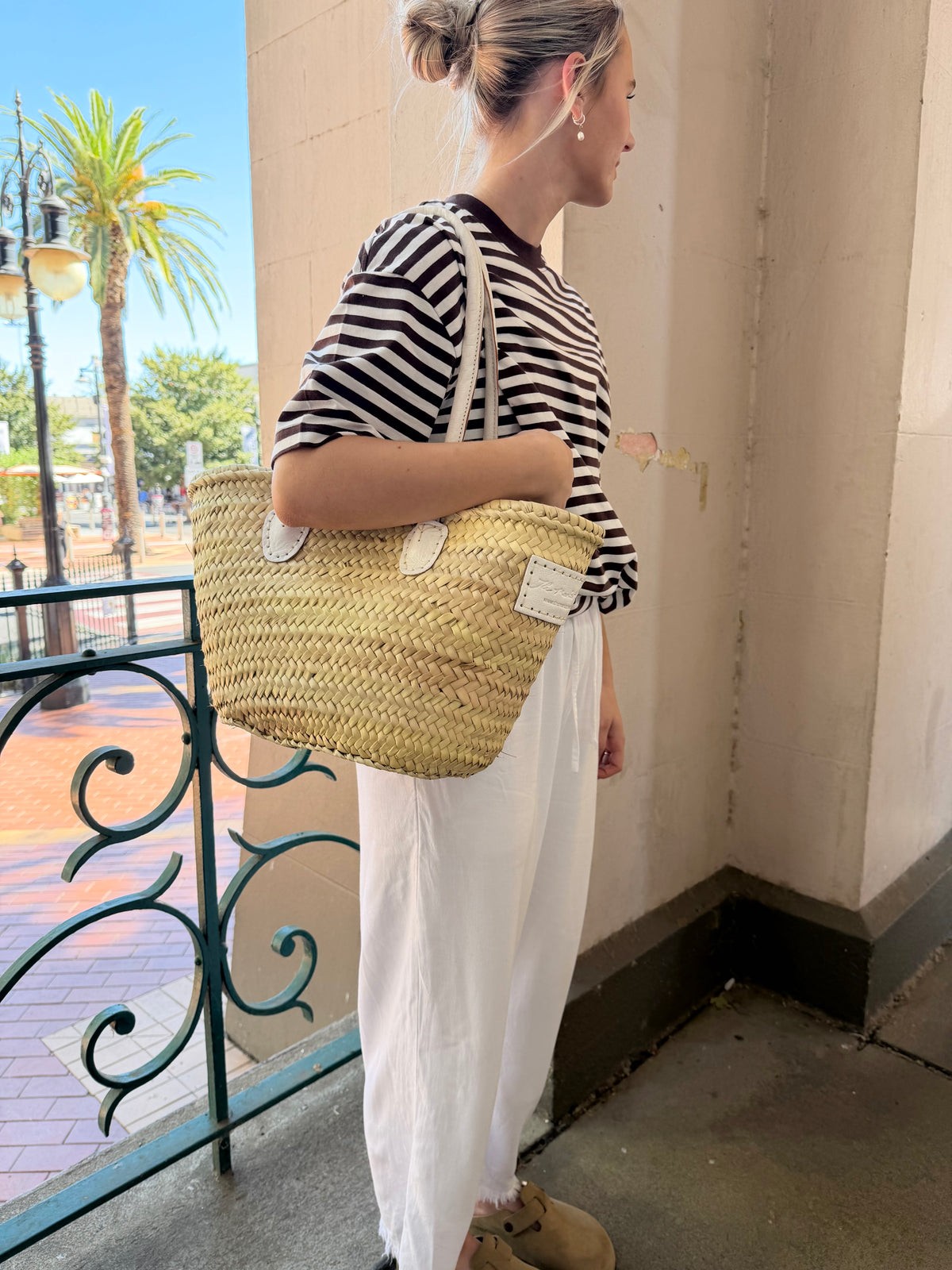 Maddy Basket WHITE