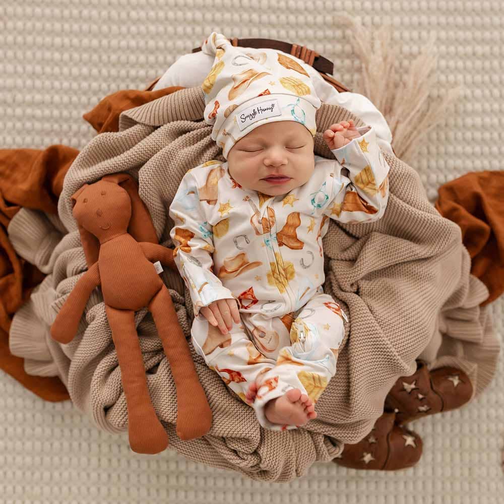 Cowboy baby outfit onesie at Tajoh and GG