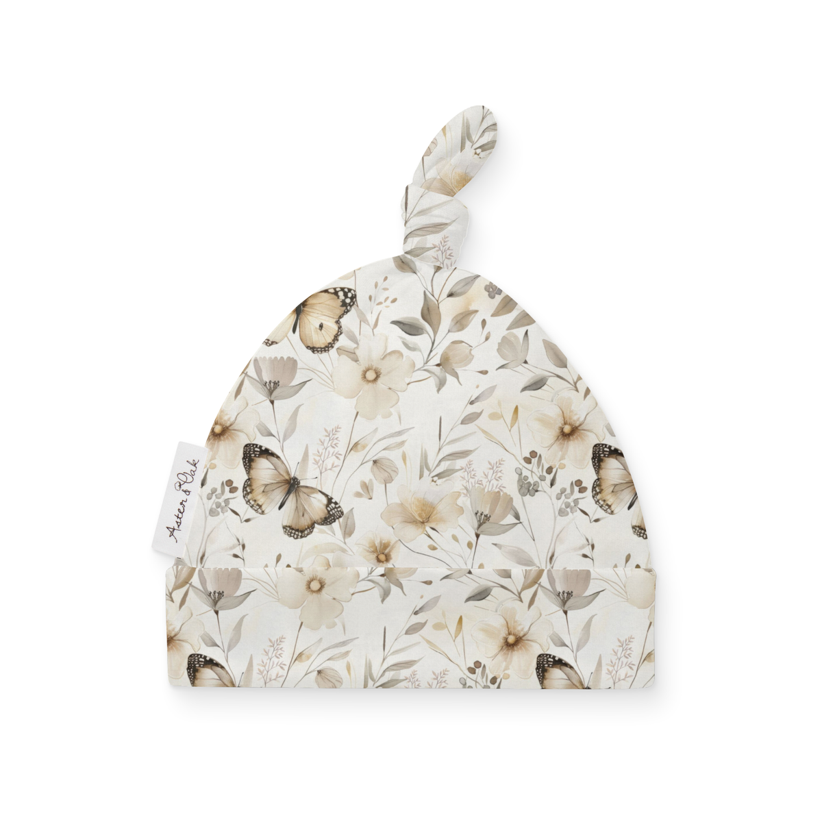 Butterfly Fields Knot Hat
