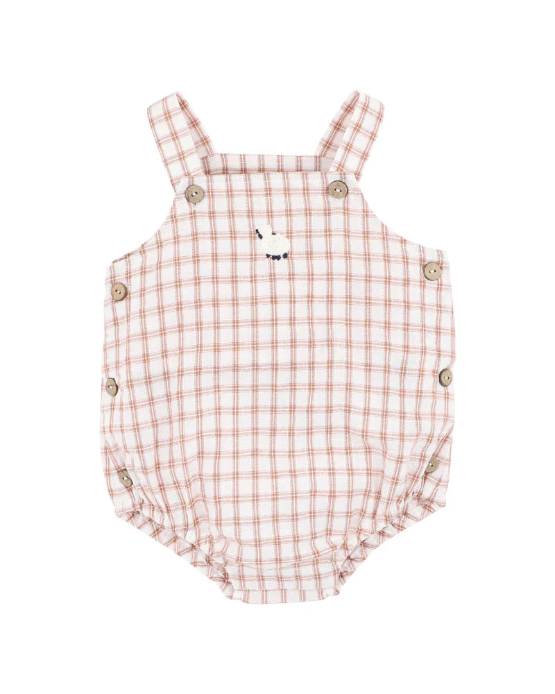 CLAYTON CHECK SHEEP BODYSUIT