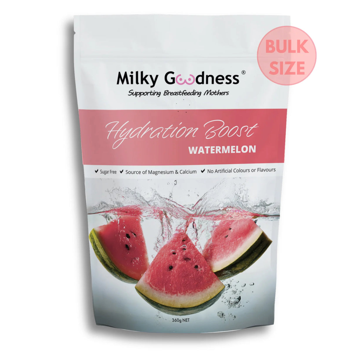 Watermelon hydration boost lactation drink powder at Tajoh & GG