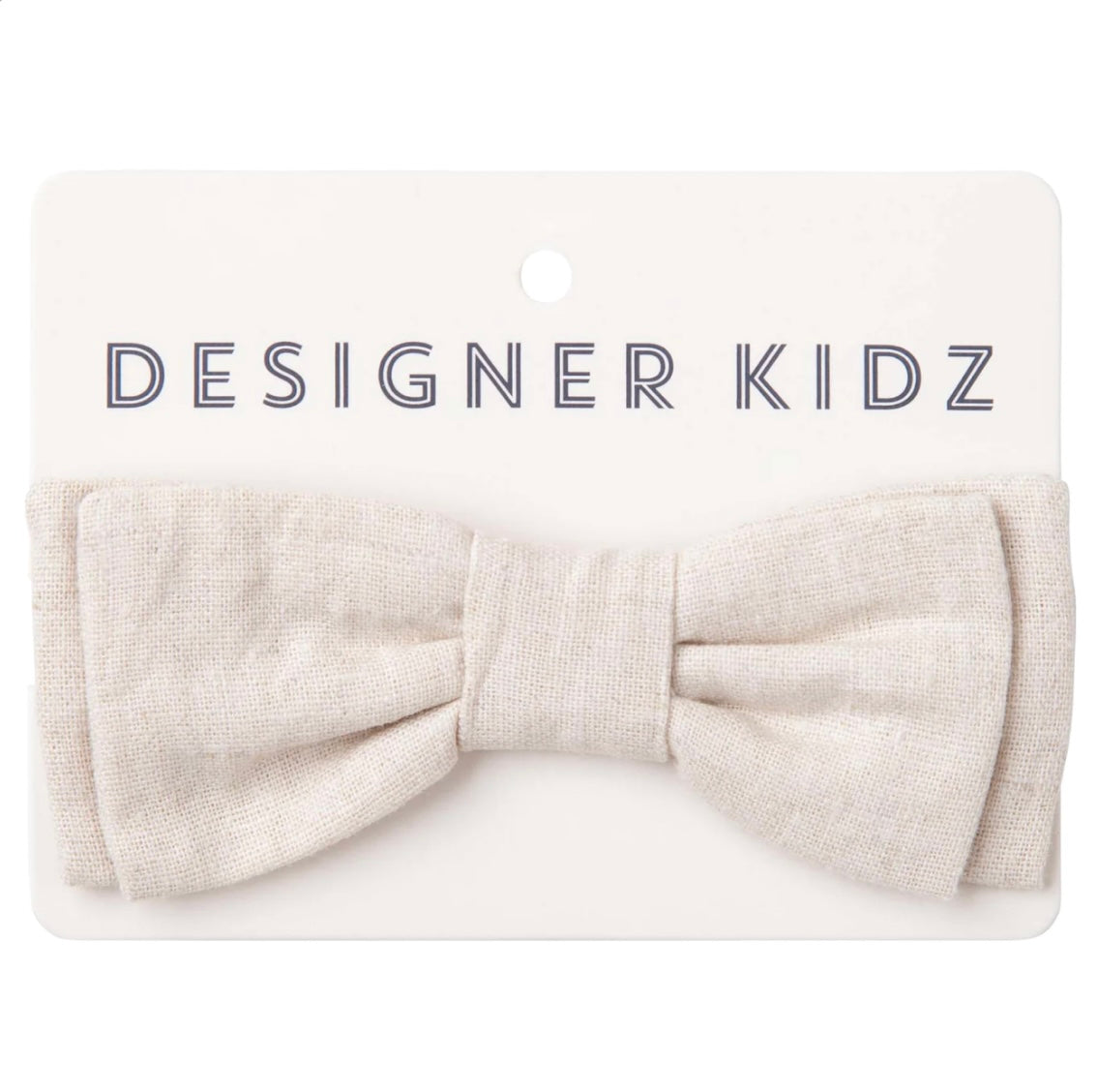 Finley Linen Bow Tie - Sand