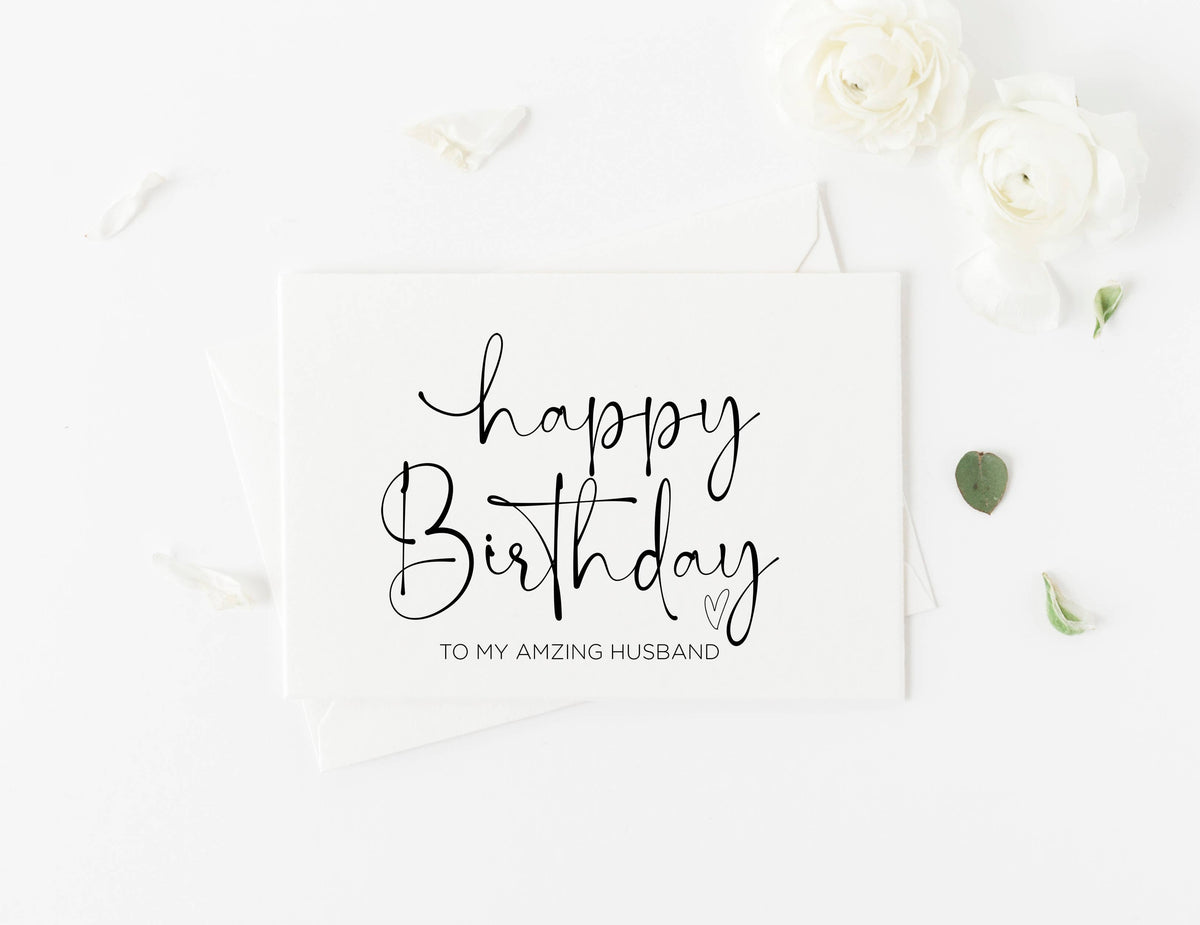 Happy Birthday to My Husband from Wife