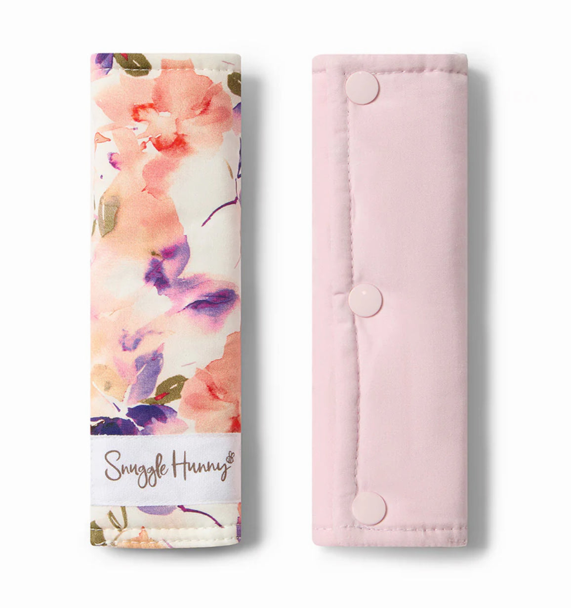 Blushing Beauty Universal Reversible Pram Strap Covers