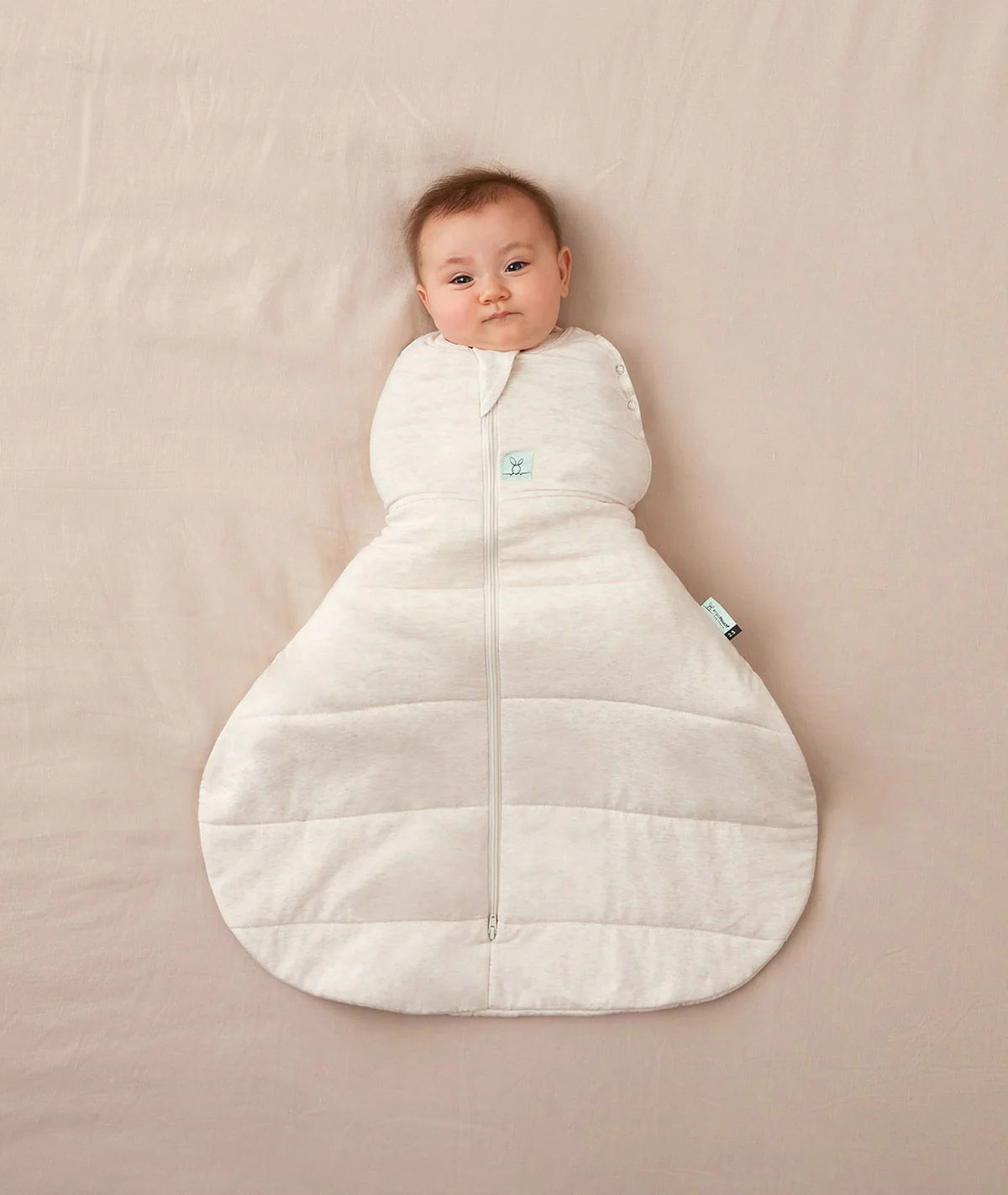 Hip Harness Cocoon Swaddle Bag 2.5 TOG Oatmeal Marle