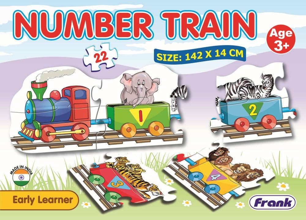 Frank Educational Puzzle - Number Train