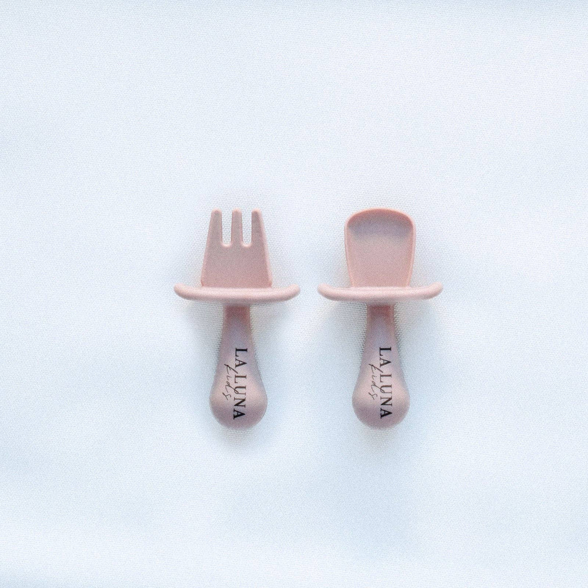 Training Fork & Spoon Set Lilac