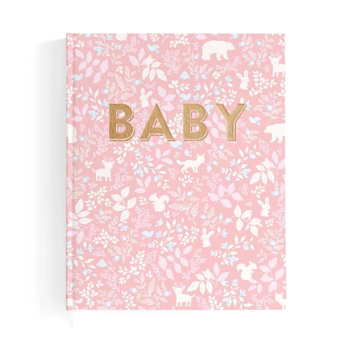 Pink baby keepsake book journal at Tajoh and gg