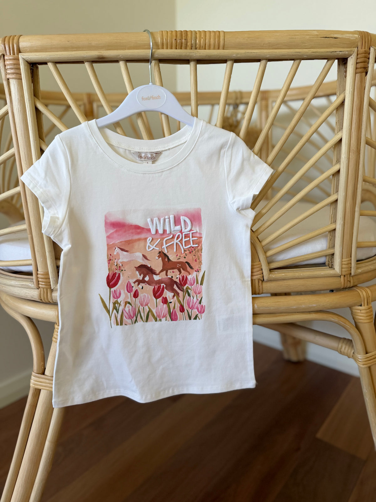 Sundae Organic Wild & Free Tee 3-7Y
