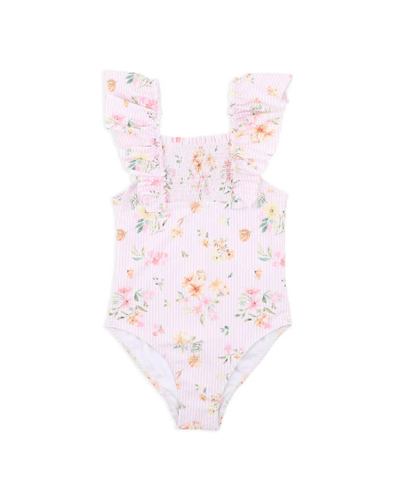Girls floral swimmers at Tajoh and gg