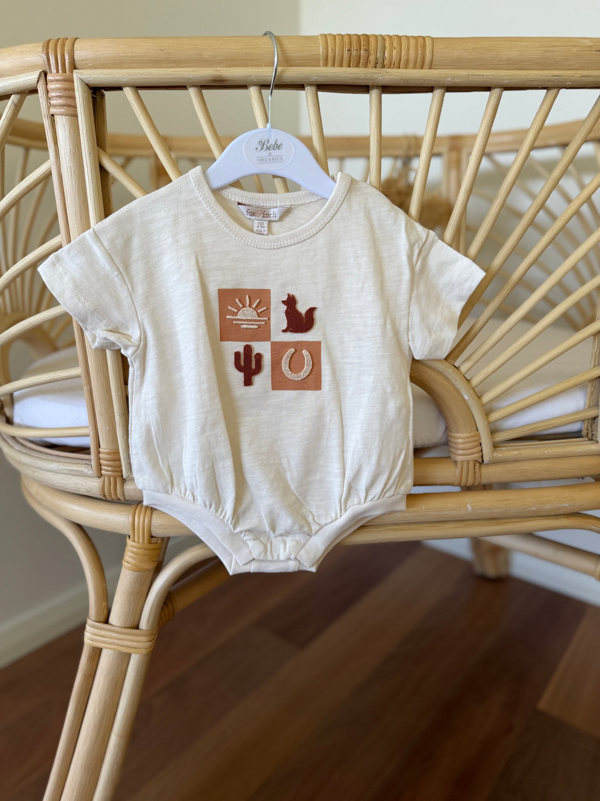 Phoenix Organic Tufted Bodysuit