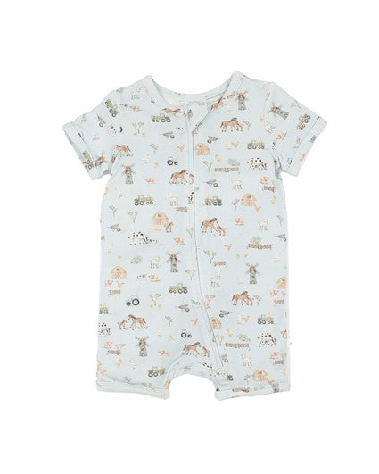 FARM ECOCOSY SS ZIPSUIT
