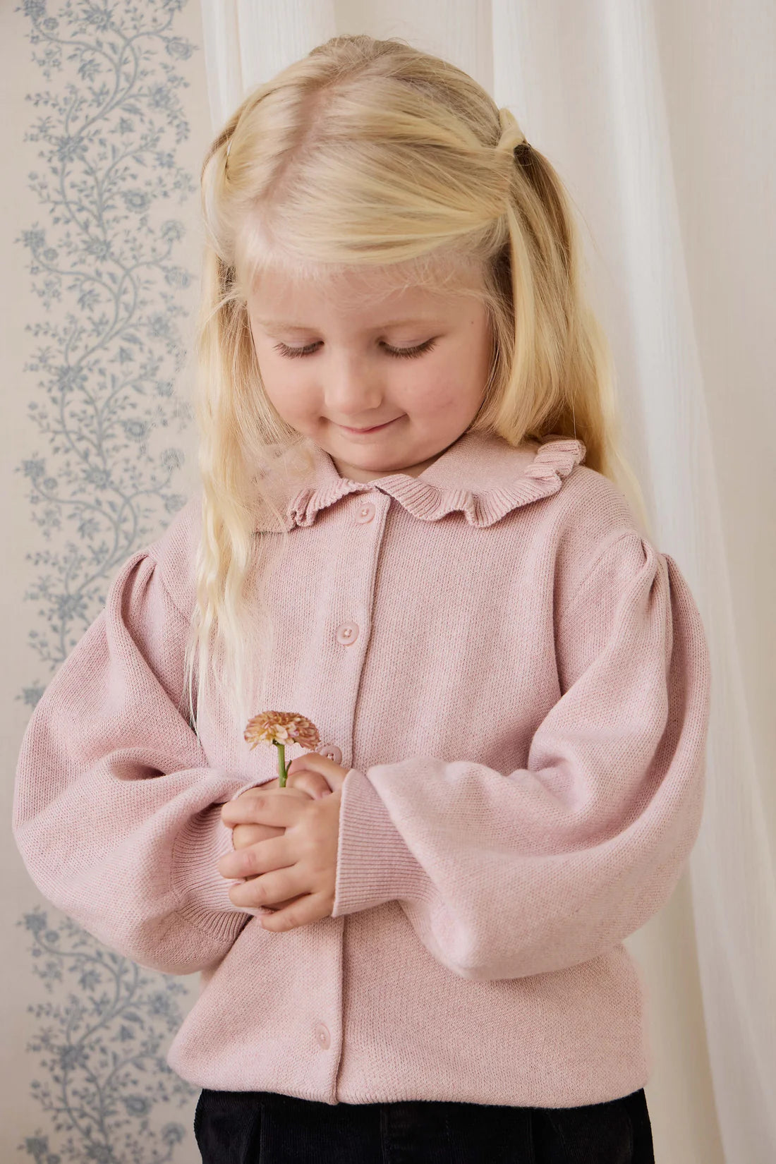 Bonnie Knitted Cardigan - Peachy Keen Marle