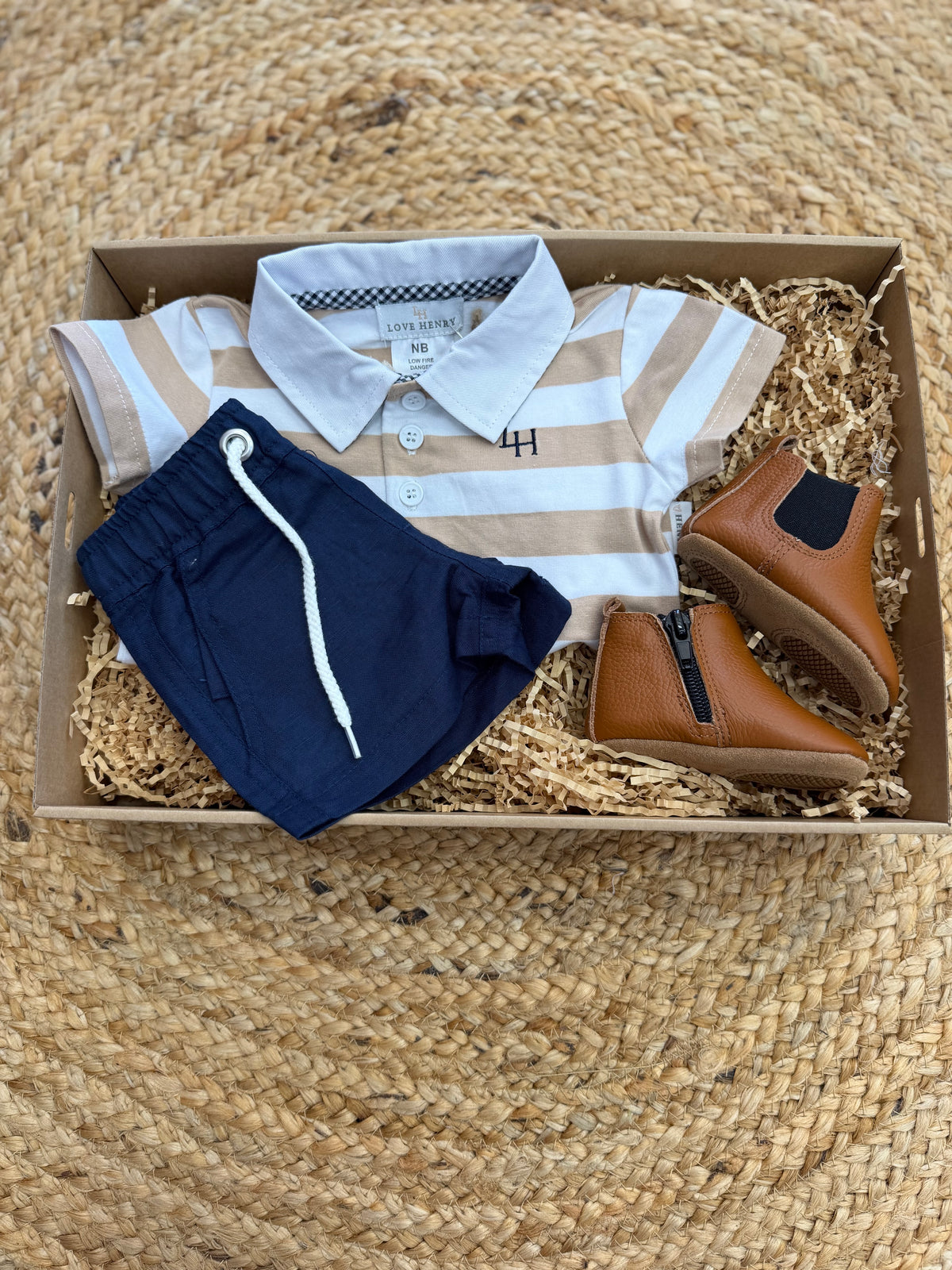 Love Henry baby hamper baby boy hamper at Tajoh & GG