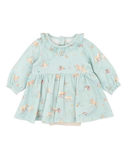 WINNIE ORGANIC OVERLAY DRESS