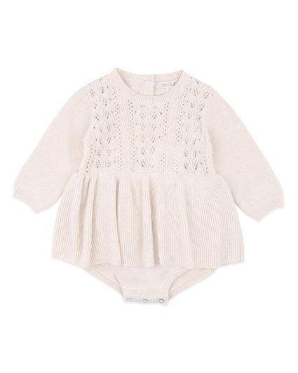 WILD GARDEN KNITTED OVERLAY BODYSUIT