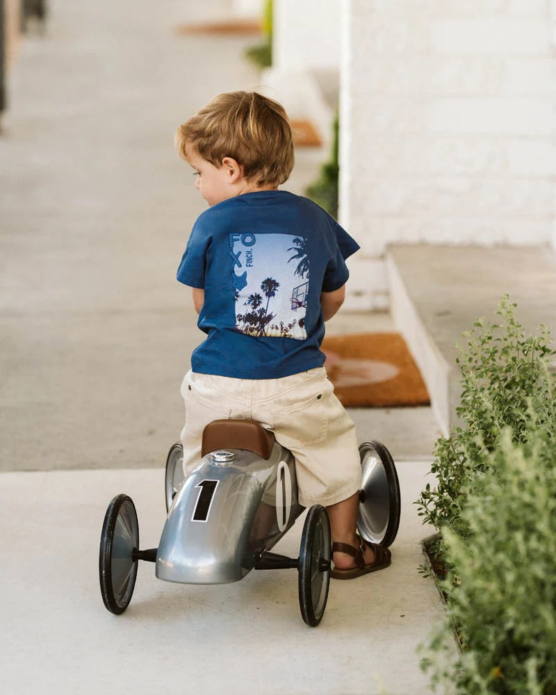 Casablanca organic palm kids tee shirt at Tajoh and gg