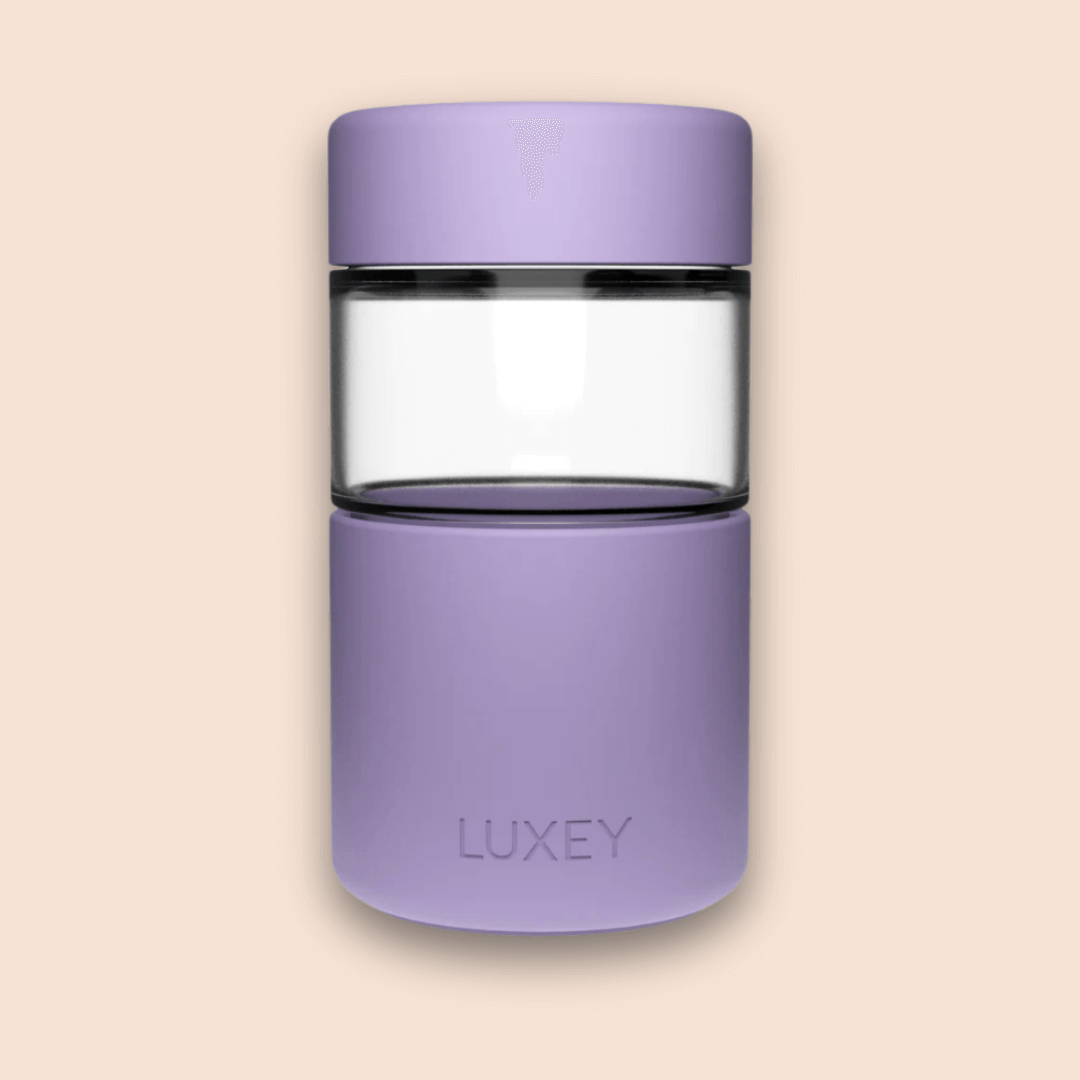 ORIGINAL - Reusable Glass Coffee Cup 12oz