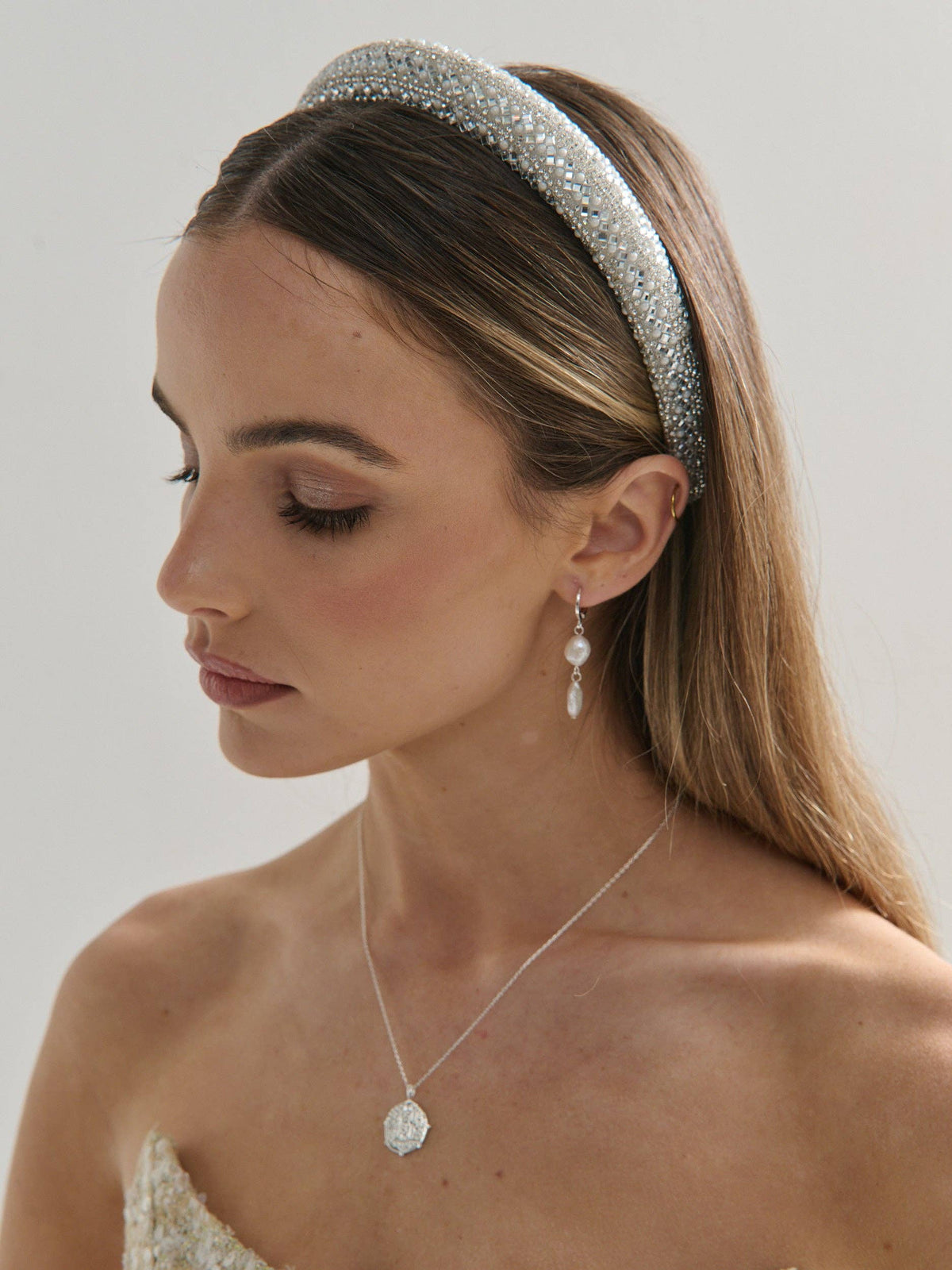 Shimmer Stone Statement Headband