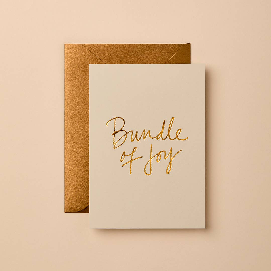 New Baby Greeting Card | Sustainable Minimal Design