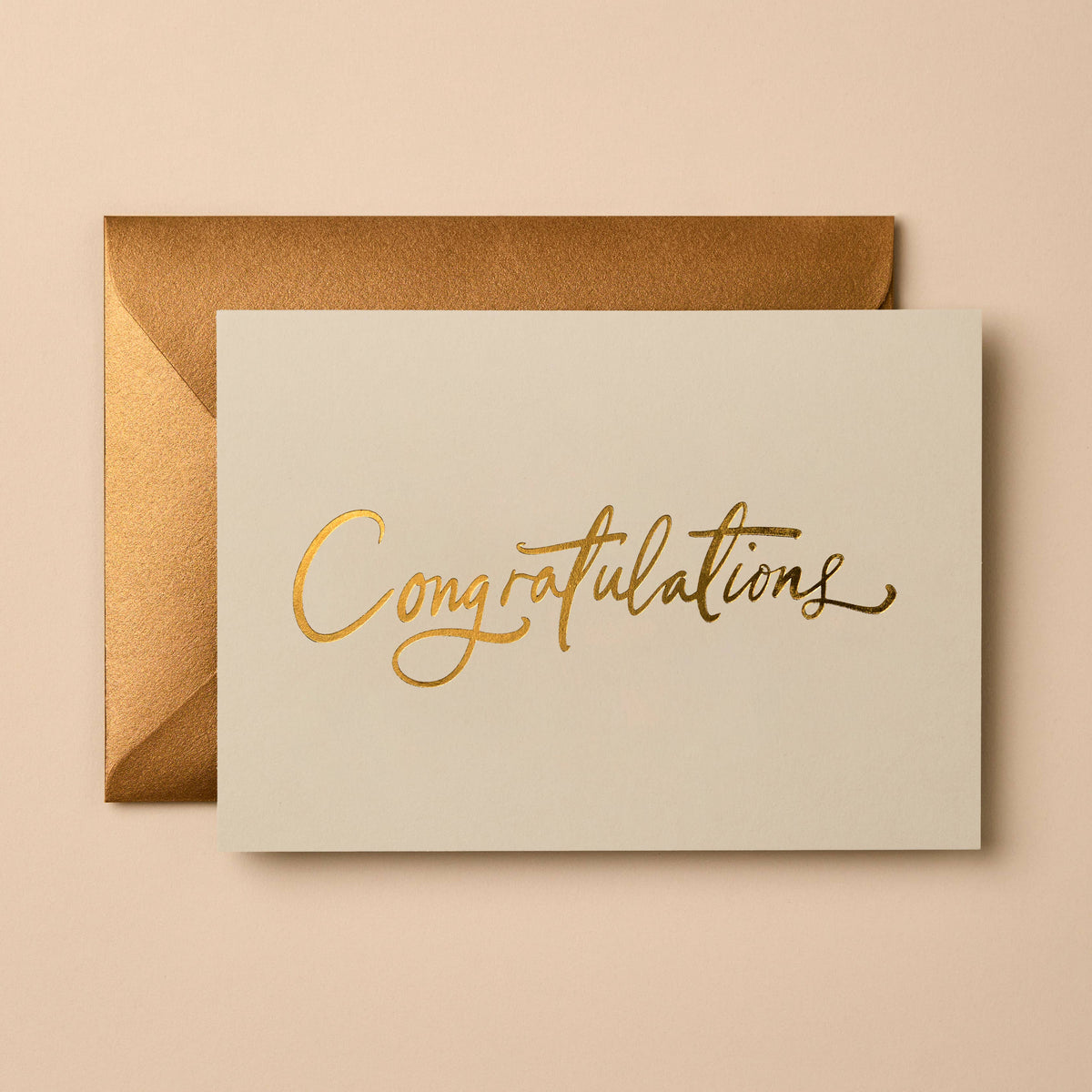 Congratulations Card | Sustainable Foil Greeting Card